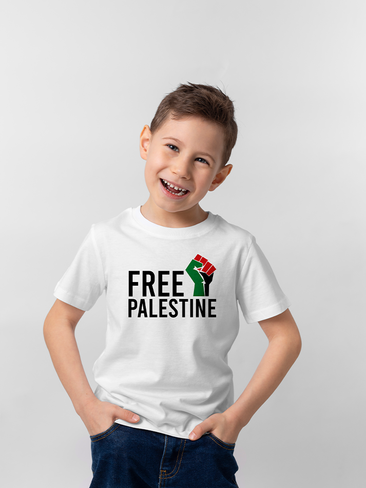 Free Palestine Kids T-shirt Save Palestine