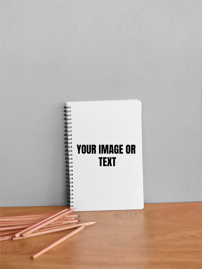 Personalised Notebook Journal A5 - Add Image Or Text