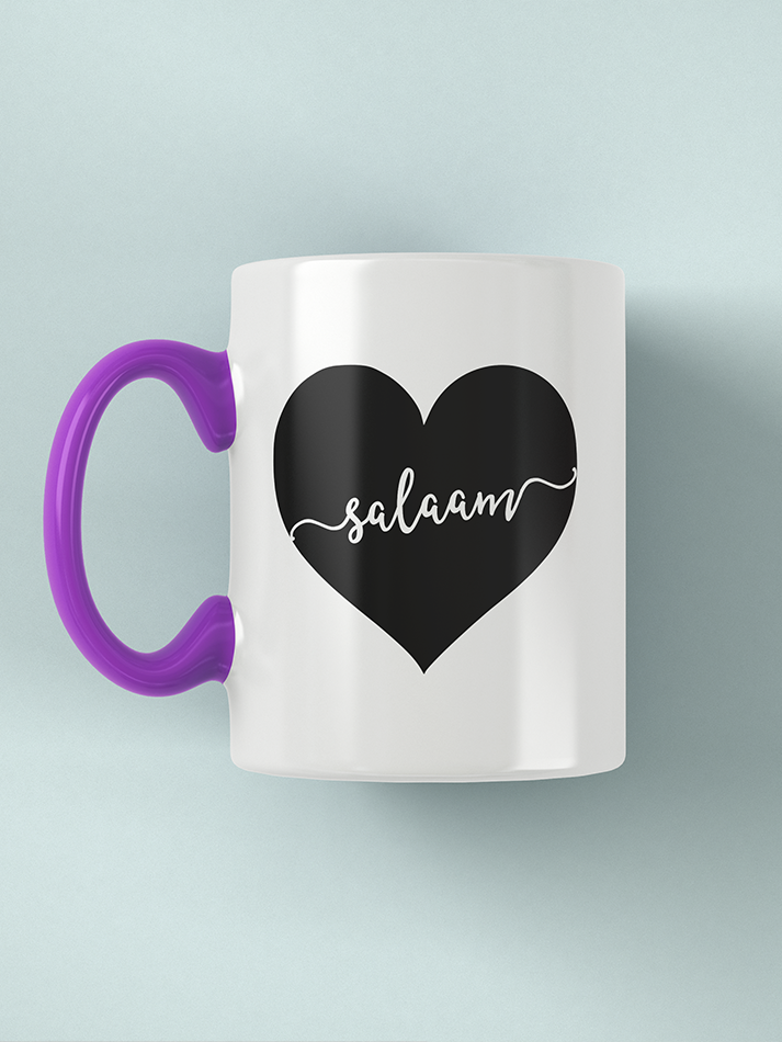 Salaam Heart Mug