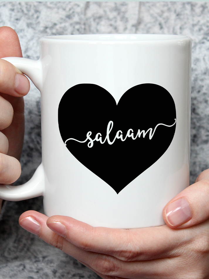 Salaam Heart Mug