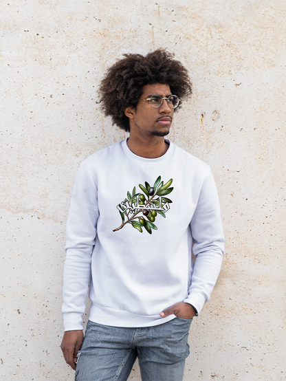 Palestine Olive Branch Falastin Unisex Adult Sweatshirt