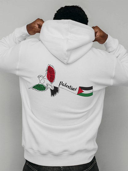 Palestine Bird Freedom Falastin Adults Pullover Unisex Hoodie