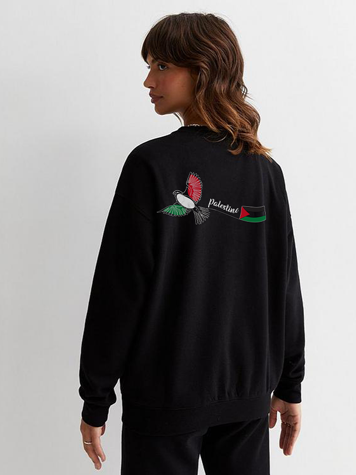 Palestine Bird Freedom Falastin Unisex Adult Sweatshirt