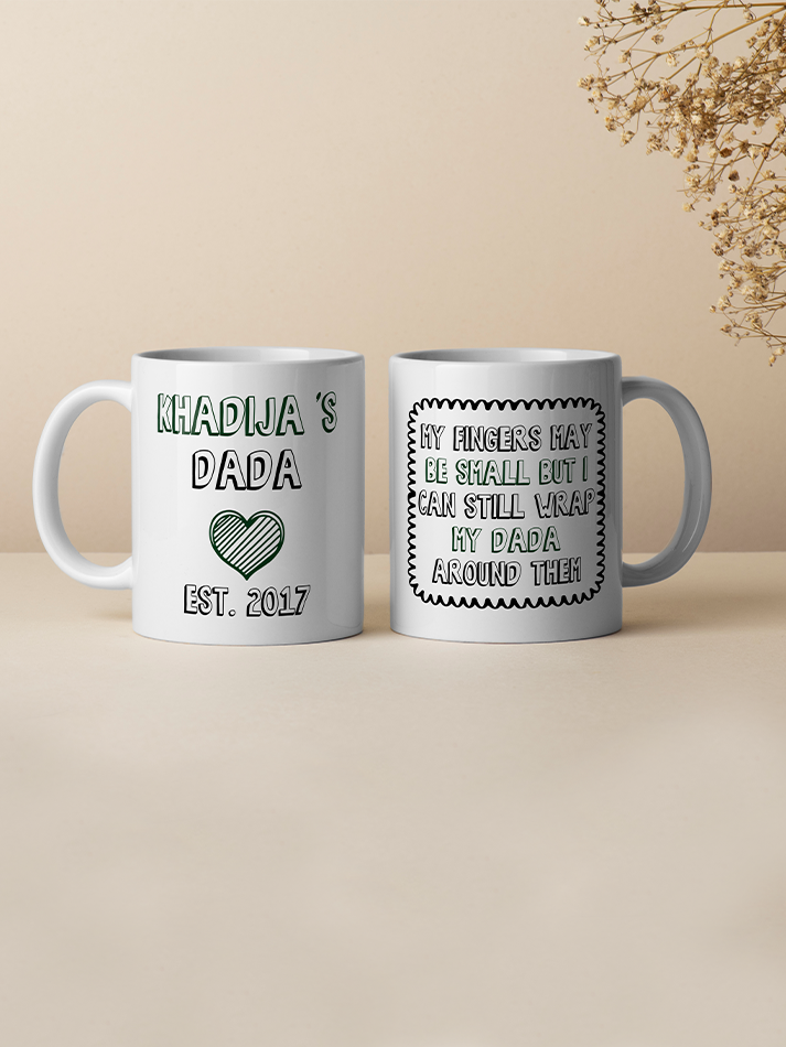 Personalised Nana/Dada/ Nani/Dadi Mug