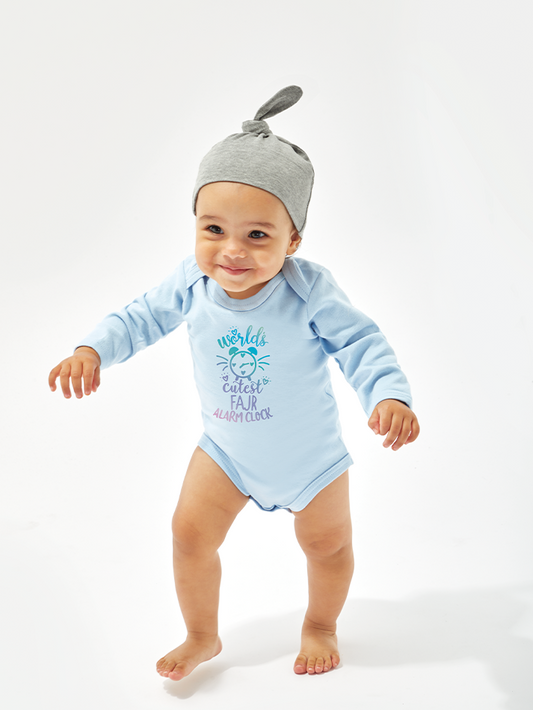 World’s Cutest Fajr Alarm Clock Baby Bodysuit