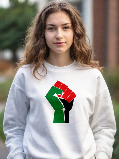 Palestine Fist Unisex Adult Sweatshirt