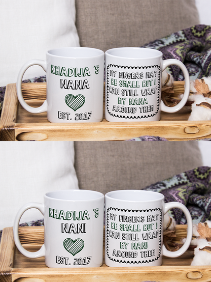 Personalised Nana/Dada/ Nani/Dadi Mug