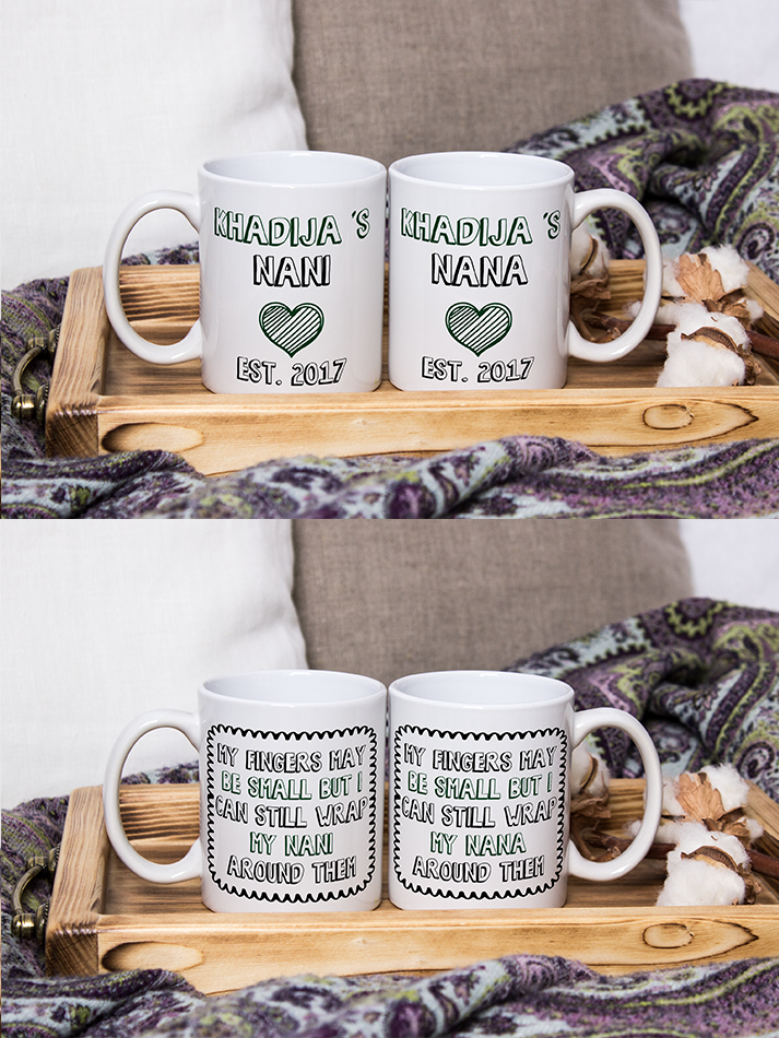 Personalised Nana/Dada/ Nani/Dadi Mug