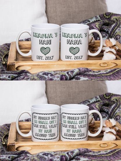 Personalised Nana/Dada/ Nani/Dadi Mug