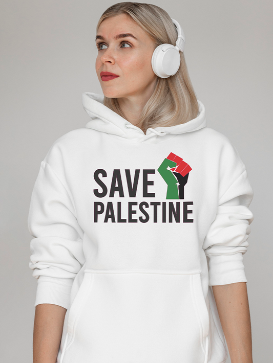 Save Palestine Adults Pullover Unisex Hoodie