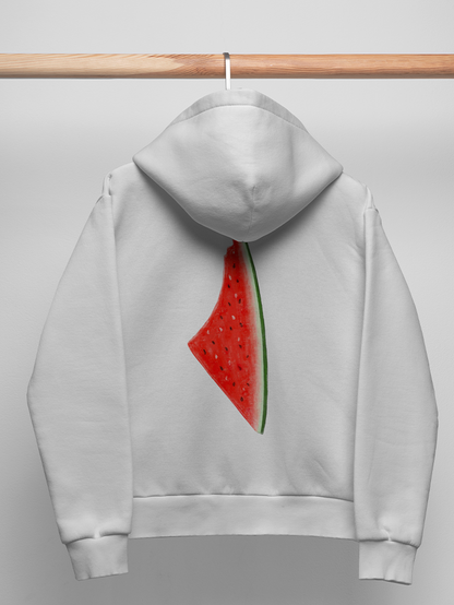 Palestine Watermelon Map Falastin Adults Pullover Unisex Hoodie