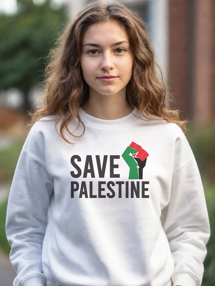 Save Palestine Unisex Adult Sweatshirt