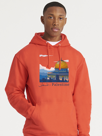 Palestine Masjid Al Aqsa Falastin Adults Pullover Unisex Hoodie