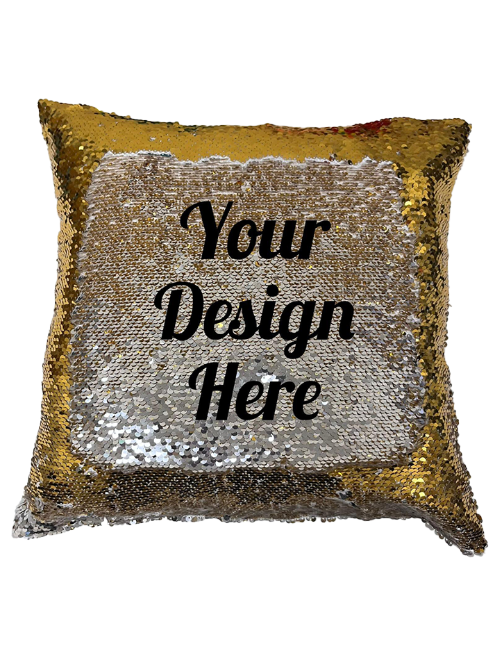 Personalised Sequin Cushions Decorative Pillow