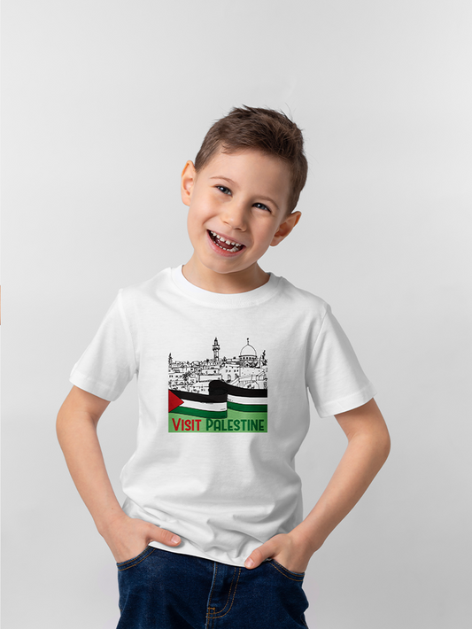 Palestine Town Falastin Kids T-shirt