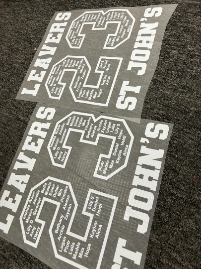 Custom Design DTF Transfers Ready to Press Heat Transfer Sticker A6, A5, A4, A3 Full Colour Print Logo Photo Text Print