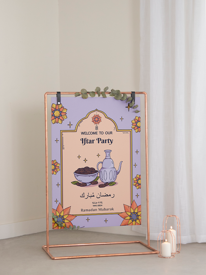 Eid Party Dinner Welcome Sign Ramadan Mubarak Board Eid Sign Ramadan Party Board Home Decor Eid Dinner Islamic Decor