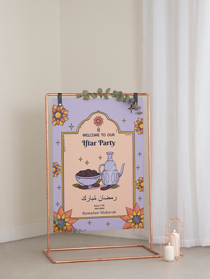 Eid Party Dinner Welcome Sign Ramadan Mubarak Board Eid Sign Ramadan Party Board Home Decor Eid Dinner Islamic Decor