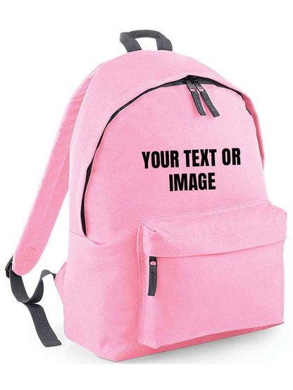 Personalised Adult Backpack - Add Image or Text