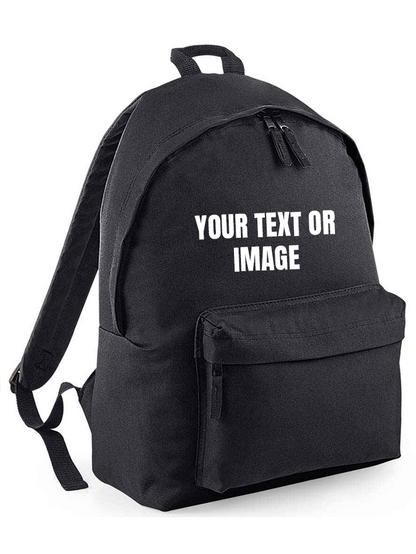 Personalised Adult Backpack - Add Image or Text