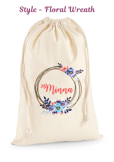 Personalised Name Printed Eid Gift Sack Eid Mubarak Gifts