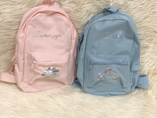 Personalised Mini Backpacks for Toddlers & Kids