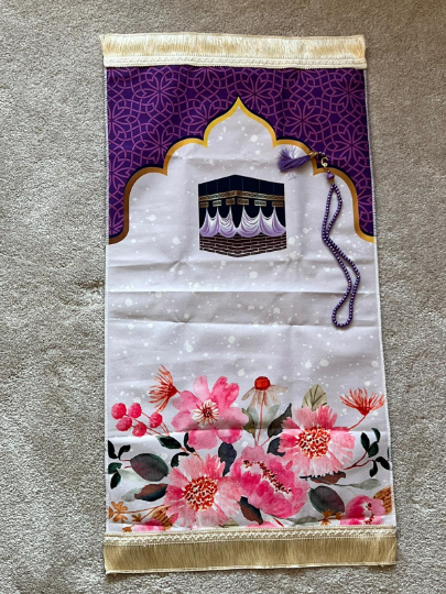 Kids Prayer Mat & Tasbeeh Set