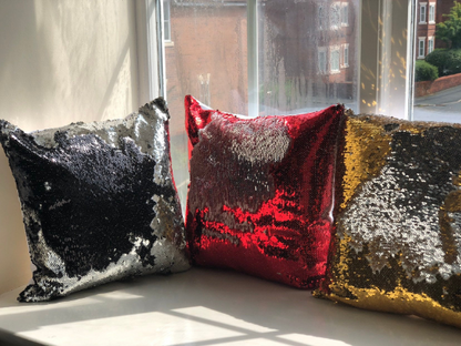 Personalised Sequin Cushions Decorative Pillow