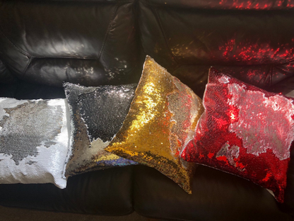 Personalised Sequin Cushions Decorative Pillow