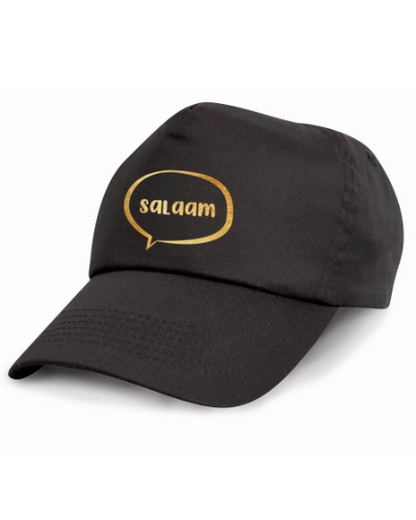 'Salaam' Print Kid's Caps