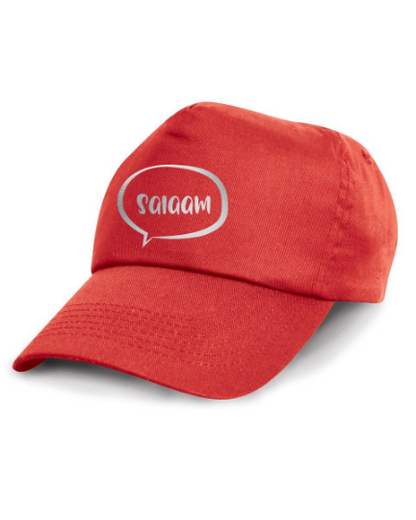 'Salaam' Print Kid's Caps