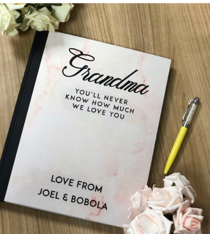 Personalised A4 Notebook Journal Diary