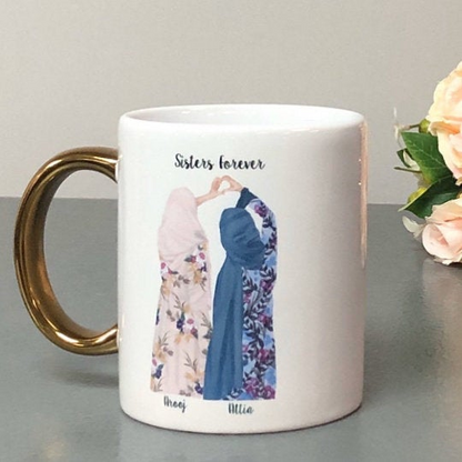 'Sisters Forever' Hijabi Mug & Totebag Bundle