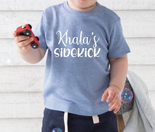 Khala's Phupho's Sidekick Baby Toddler T-shirt Print