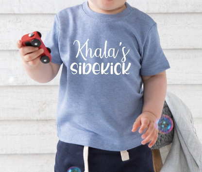 Khala's Phupho's Sidekick Baby Toddler T-shirt Print