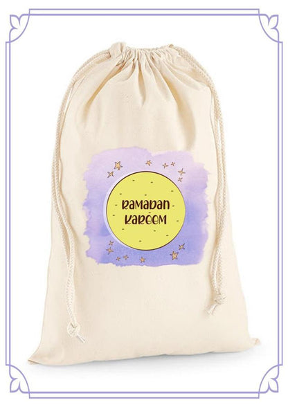 New Designs Eid Ramadan Gift Sack Personalised Name Printed Eid Gift Sack Eid Mubarak Gifts