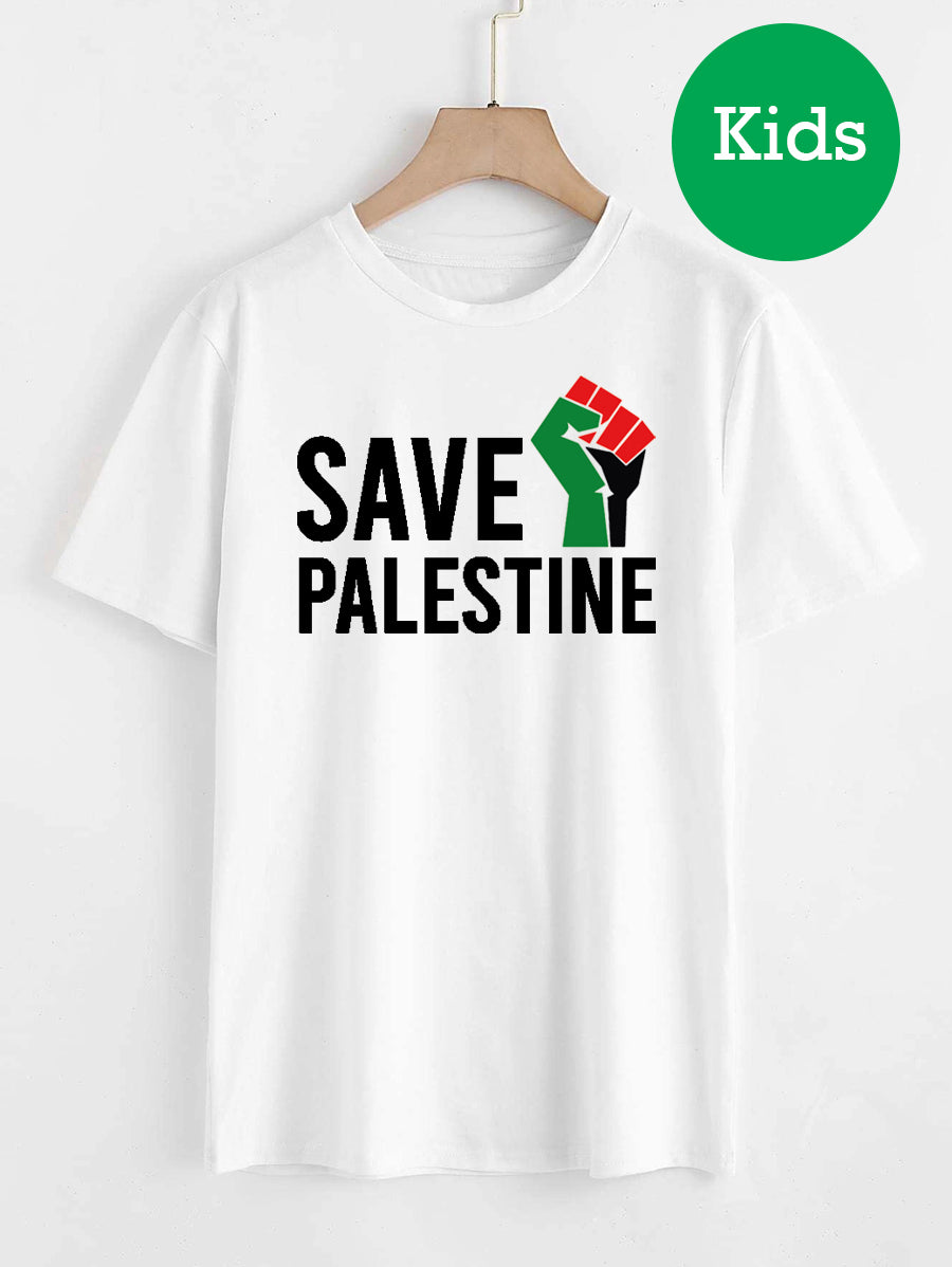 Save Palestine Kids T-shirt