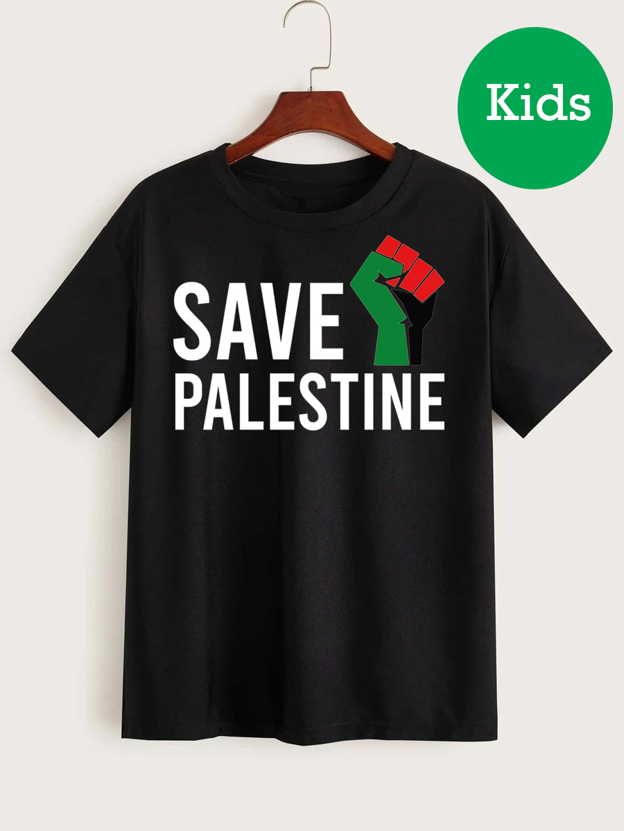 Save Palestine Kids T-shirt