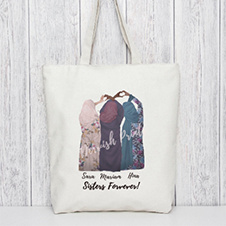 'Sisters Forever' Hijabi Mug & Totebag Bundle